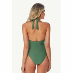 Women's Halter Flower Cutout O Ring One Piece Swimsuit -Cupshe -Swimsuits Popular Store unnamed file 7791
