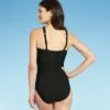 Women's High Neck Ring One Piece Swimsuit - Aqua Green® Black Multi -Swimsuits Popular Store unnamed file 7825