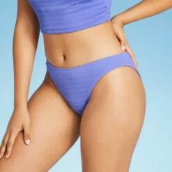 Juniors' Smocked Cheeky Bikini Bottom - Xhilaration™ Sage Green -Swimsuits Popular Store unnamed file 785