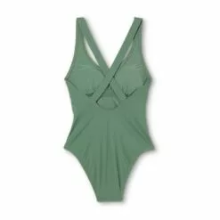 Women's Plunge One Piece Swimsuit - Sea Angel Green 16 Women's Plunge One Piece Swimsuit - Sea Angel Green -Swimsuits Popular Store unnamed file 7856
