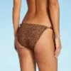 Juniors' Ribbed String Hipster Bikini Bottom - Xhilaration™ Multi Animal Print -Swimsuits Popular Store unnamed file 789