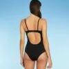 Women's Underwire Keyhole One Piece Swimsuit - Shade & Shore™ Black 1 Women's Underwire Keyhole One Piece Swimsuit - Shade & Shore™ Black -Swimsuits Popular Store unnamed file 8133