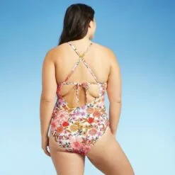 Women's Lace Trimmed One Piece Swimsuit - Sea Angel White -Swimsuits Popular Store unnamed file 8154