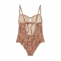 Women's Tunnel Keyhole Tall/Long Torso One Piece Swimsuit - Shade & Shore™ Animal Print -Swimsuits Popular Store unnamed file 8208