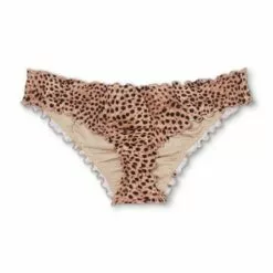 Women's Ruffle Cheeky Bikini Bottom - Shade & Shore™ Light Blue -Swimsuits Popular Store unnamed file 821