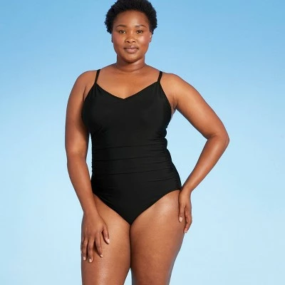 Women's Ring Back One Piece Swimsuit - Aqua Green® Multi Floral 4 Women's Ring Back One Piece Swimsuit - Aqua Green® Multi Floral - Image 2