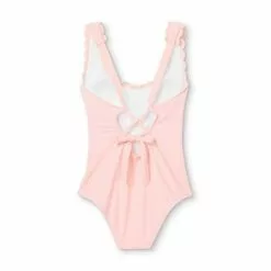 Women's Scallop Scoop Neck Medium Coverage One Piece Swimsuit - Kona Sol™ Cream Blush -Swimsuits Popular Store unnamed file 8258