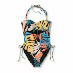 Women's Bandeau One Piece Swimsuit - Sea Angel Black 15 Women's Bandeau One Piece Swimsuit - Sea Angel Black -Swimsuits Popular Store unnamed file 8277