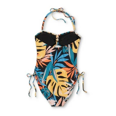 Women's Bandeau One Piece Swimsuit - Sea Angel Black 7 Women's Bandeau One Piece Swimsuit - Sea Angel Black - Image 5