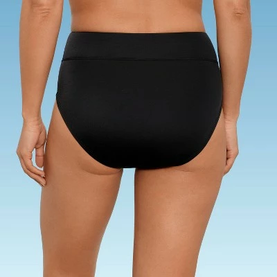 Women's Slimming Control V Bikini Bottom - Beach Betty by Miracle Brands Black 5 Women's Slimming Control V Bikini Bottom - Beach Betty by Miracle Brands Black - Image 3