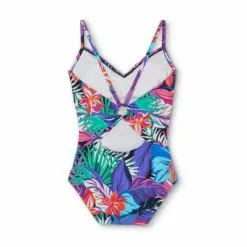 Women's Ring Back One Piece Swimsuit - Aqua Green® Multi Pink -Swimsuits Popular Store unnamed file 8322