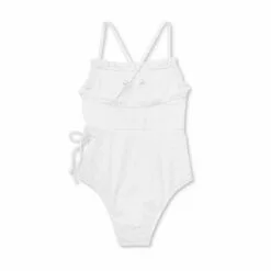 Women's Florence Ruffle Edge Eyelet One Piece Swimsuit - Sea Angel White 16 Women's Florence Ruffle Edge Eyelet One Piece Swimsuit - Sea Angel White -Swimsuits Popular Store unnamed file 8399