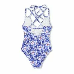 Women's Double Strap One Piece Swimsuit - Sea Angel Blue 16 Women's Double Strap One Piece Swimsuit - Sea Angel Blue -Swimsuits Popular Store unnamed file 8419