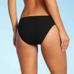 Juniors' Ribbed Cheeky Bikini Bottom - Xhilaration™ Light Yellow