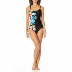 Anne Cole - Engineered Lace Back One Piece Maillot