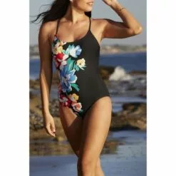 Anne Cole - Engineered Lace Back One Piece Maillot -Swimsuits Popular Store unnamed file 8526