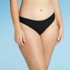 Juniors' Ribbed Cheeky Bikini Bottom - Xhilaration™ Light Yellow -Swimsuits Popular Store unnamed file 853