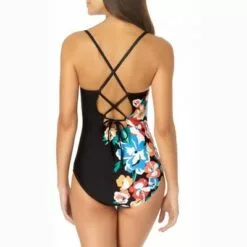 Anne Cole - Engineered Lace Back One Piece Maillot -Swimsuits Popular Store unnamed file 8531
