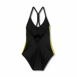 Women's Racerback Racing One Piece Swimsuit - All in Motion™ Black Stripe -Swimsuits Popular Store unnamed file 8607