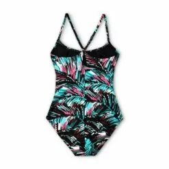 Women's Racerback One Piece Swimsuit - All in Motion™ Blue -Swimsuits Popular Store unnamed file 8625