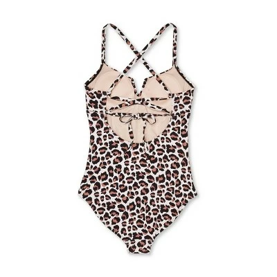Isabel Maternity By Ingrid & Isabel Maternity Leopard Print V-Wire with Tie Back One Piece Swimsuit - Isabel Maternity by Ingrid & Isabel™ M 3 Isabel Maternity By Ingrid & Isabel Maternity Leopard Print V-Wire with Tie Back One Piece Swimsuit - Isabel Maternity by Ingrid & Isabel™ M