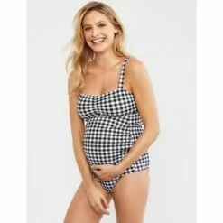 Motherhood Maternity | Beach Bump 2 Piece Tankini Swimsuit UPF 50+