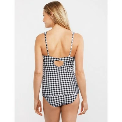 Motherhood Maternity | Beach Bump 2 Piece Tankini Swimsuit UPF 50+ 4 Motherhood Maternity | Beach Bump 2 Piece Tankini Swimsuit UPF 50+ - Image 2