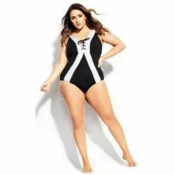CITY CHIC | Messina 1 Piece - black -Swimsuits Popular Store unnamed file 8858
