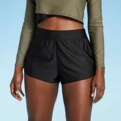 Women's Paddle Board Swim Shorts - All in Motion™ Black -Swimsuits Popular Store unnamed file 886