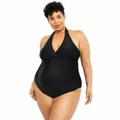 Motherhood Maternity | Beach Bump Plus Size Smocked Waist Maternity One Piece Swimsuit UPF 50+ 9 Motherhood Maternity | Beach Bump Plus Size Smocked Waist Maternity One Piece Swimsuit UPF 50+ -Swimsuits Popular Store unnamed file 8921