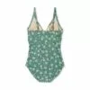 V-Neck Micro Ruffle One Piece Maternity Swimsuit - Isabel Maternity by Ingrid & Isabel™ Floral -Swimsuits Popular Store unnamed file 8978