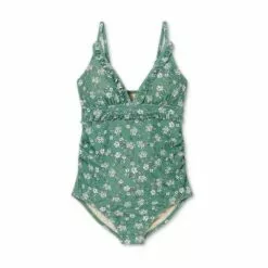 V-Neck Micro Ruffle One Piece Maternity Swimsuit - Isabel Maternity by Ingrid & Isabel™ Floral 10 V-Neck Micro Ruffle One Piece Maternity Swimsuit - Isabel Maternity by Ingrid & Isabel™ Floral -Swimsuits Popular Store unnamed file 8980