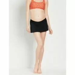Motherhood Maternity | Beach Bump Skirted Maternity Swim Bottom UPF 50+