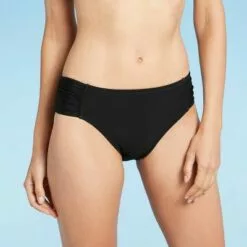 Women's Tab Hipster Bikini Bottom - Aqua Green® Black -Swimsuits Popular Store unnamed file 905