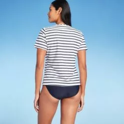 Women's Crewneck Rash Guard - Kona Sol™ Blue