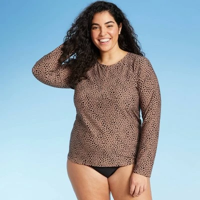 Women's Long Sleeve Zip Neck Rash Guard - Kona Sol™ Black 4 Women's Long Sleeve Zip Neck Rash Guard - Kona Sol™ Black - Image 2