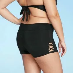 Women's X-Side Sport Swim Shorts - Kona Sol™ Black -Swimsuits Popular Store unnamed file 9208