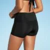 Women's High Waist Swim Boyshorts - Kona Sol™ Black -Swimsuits Popular Store unnamed file 9217
