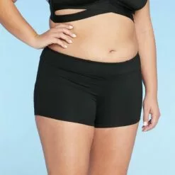 Women's Swim Boyshorts - Kona Sol™ Blue -Swimsuits Popular Store unnamed file 9230