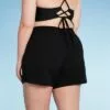 Women's Plus Size Board Swim Shorts - Kona Sol™ Black -Swimsuits Popular Store unnamed file 9240