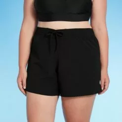 Women's Plus Size Board Swim Shorts - Kona Sol™ Black 16 Women's Plus Size Board Swim Shorts - Kona Sol™ Black -Swimsuits Popular Store unnamed file 9246
