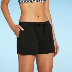 Women's Supplex Swim Shorts - Kona Sol™ Black -Swimsuits Popular Store unnamed file 9258