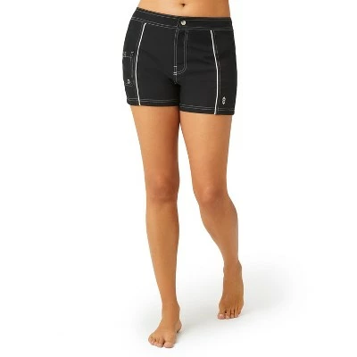 Free Country Women's Woven Stretch Swim Short 3 Free Country Women's Woven Stretch Swim Short