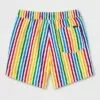 Trinity Collective Pride Gender Inclusive Adult 7'' Striped Rainbow Swim Trunks - XS -Swimsuits Popular Store unnamed file 9322