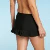 Women's Ruffle Swim Skirt - Aqua Green® Black -Swimsuits Popular Store unnamed file 9367