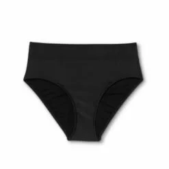 Women's High Waist Bikini Bottom - All in Motion™ Black -Swimsuits Popular Store unnamed file 937