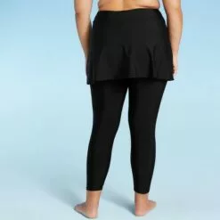 Women's High Waist Swim Skirt with Leggings - Kona Sol™ Black 16 Women's High Waist Swim Skirt with Leggings - Kona Sol™ Black -Swimsuits Popular Store unnamed file 9430