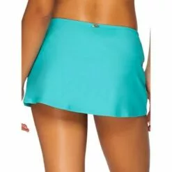 Sunsets Women's Seaside Aqua Kokomo Skirted Bikini Bottom - 36B-SEAAQ