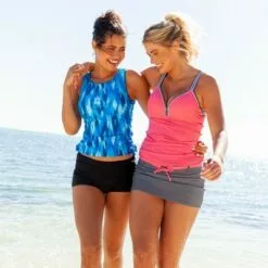 Free Country Women's Drawstring Swim Skirt -Swimsuits Popular Store unnamed file 9464