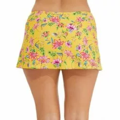 Sunsets Women's Golden Hour Sporty Skirted Bikini bottom - 40B-GOLHO